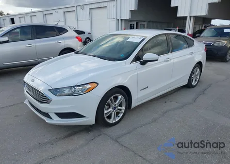2018 Ford Fusion Hybrid Se z USA, uszkodzony, nr VIN 3FA6P0LU8JR172336